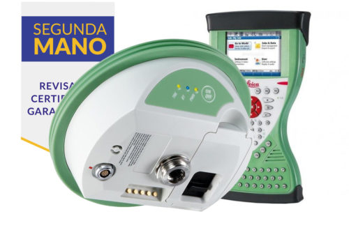 Imagen Antena Leica GS12 Performance GNSS + Controladora CS15