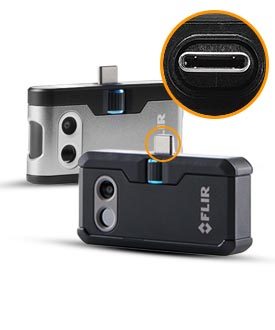 Imagen Câmara termográfica FLIR ONE PRO versão ANDROID USB-C