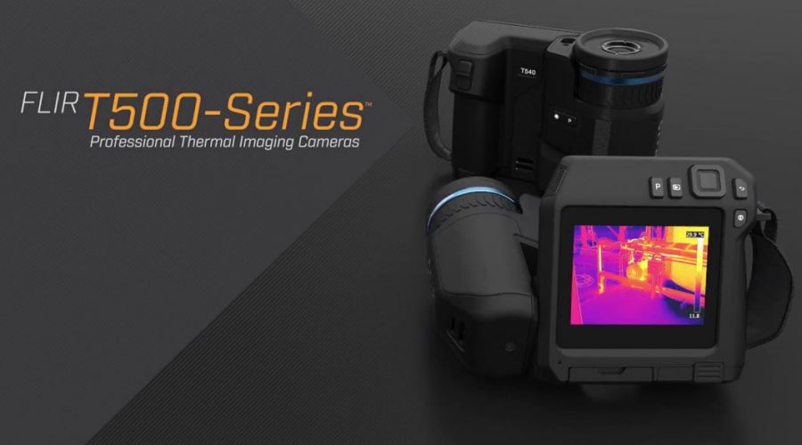 Video Câmara de termografia profissional FLIR série T500
