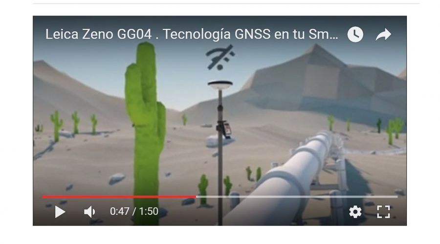 Video Antena GNSS inteligente Leica Zeno GG04 Video Antena GNSS inteligente Leica Zeno GG04