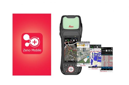 Imagen Software de recogida de datos Leica Zeno Mobile