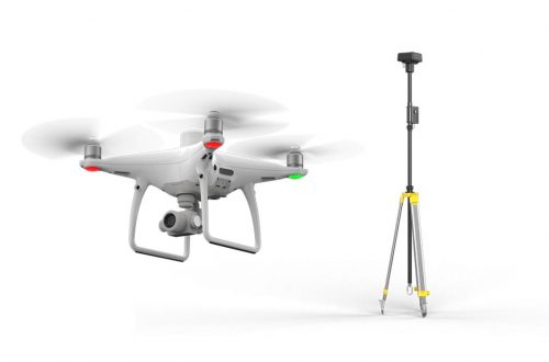 Imagen Phantom 4 RTK + Antena de referência D-RTK 2