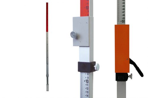 Imagen Mira flexi NEDO para níveis laser com adaptador de alavanca e estojo