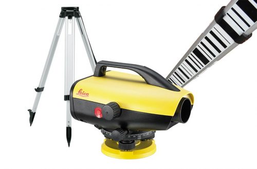 Imagen Pack nível digital com mira telescópica e tripé de alumínio precisão 2 mm