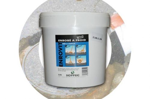Imagen Revestimiento en frío ENROVIT color negro