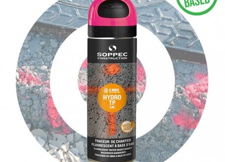 Imagen Spray de pintura en fase acuosa HYDRO TP Fluorescente cereza