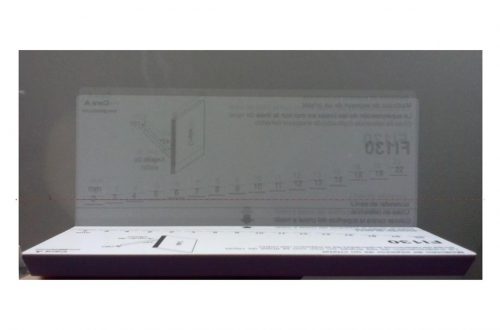 Imagen Medidor de espessura de vidro, medidor de separação entre 2 cristais. ACRE