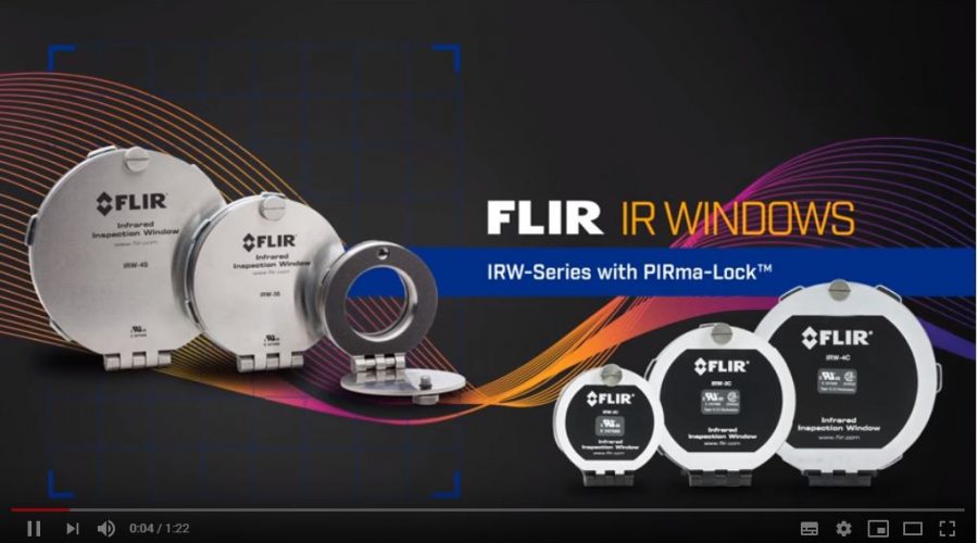 Video Janela de infravermelhos com pirma-lock IR Windows FLIR