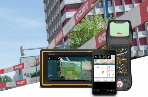Imagen Software cartográfico Leica MobileMatrix para Arc GIS