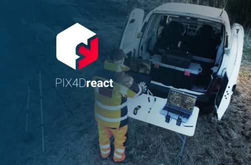 Imagen PIX4Dreact. Software de mapeamento para emergência