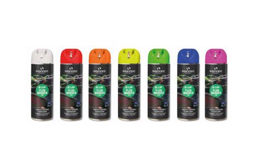 Imagen Spray de pintura florestal fluorescente FLUO MARKER SOPPEC