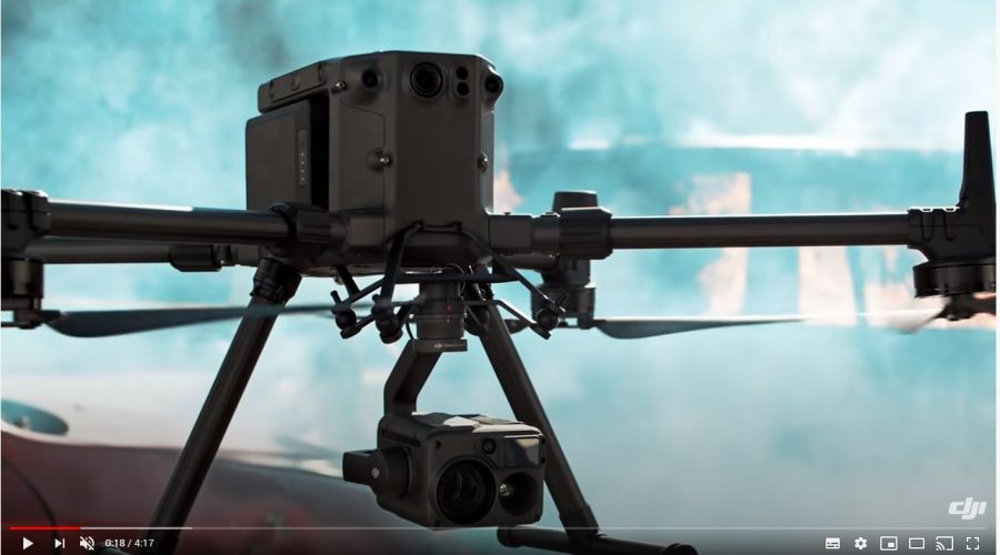 Video Drone DJI Matrice 300 RTK