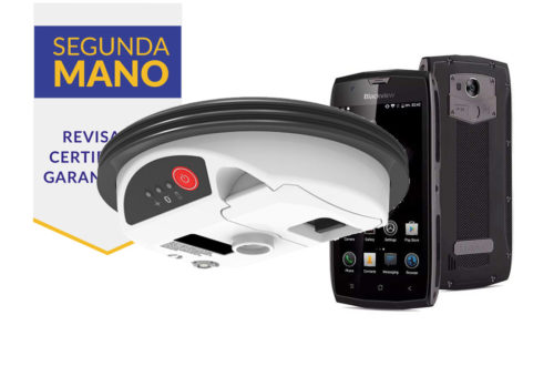 Imagen Antena GNSS Leica Zeno GG04 + Teléfono móvil BV7000