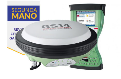Imagen Antena GNSS Leica Viva GS14 + Controladora CS15