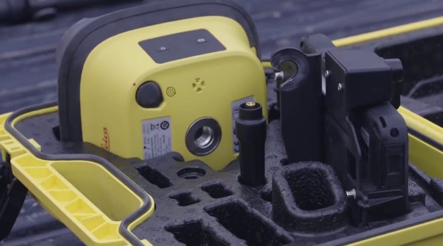 Video Antena GNSS Leica iCON ICG70