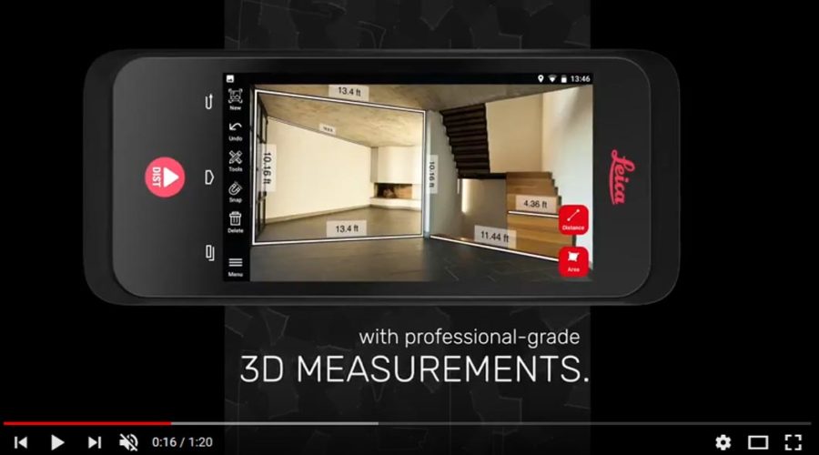 Video Medidor 3D Leica BLK3D