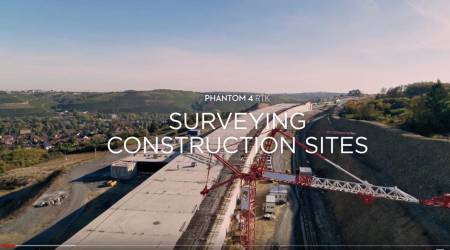 Video Drone DJI Phantom 4 RTK SDK Video Drone DJI Phantom 4 RTK SDK