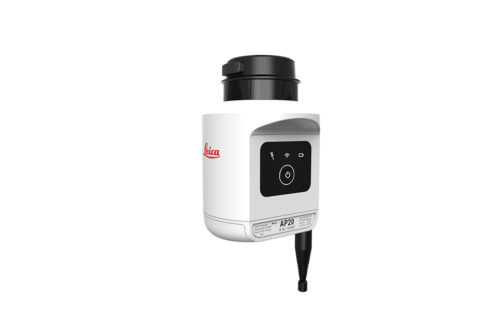 Imagen AP20 AutoPole com compensador de inclinação, altura e localização de prisma