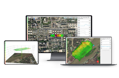 Imagen Sniffer4D Mapper: software para detecção de gases