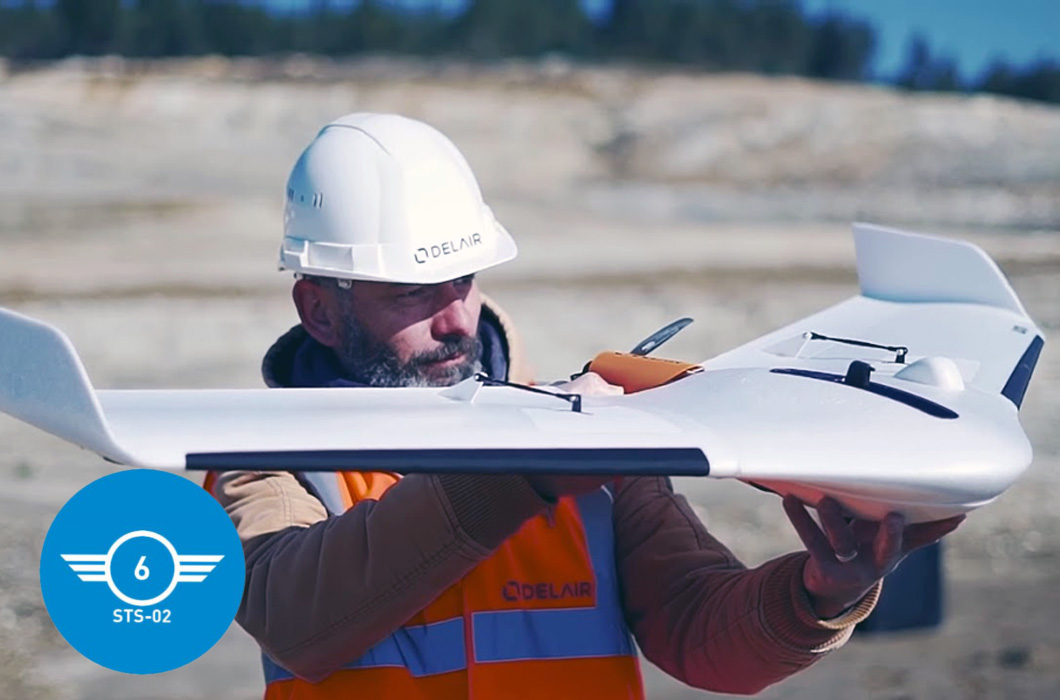 Drones com certificação C6