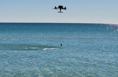 Imagen Batimetria e monitorização ambiental com drones