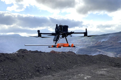 Imagen Sistema de Georradar (GPR) integrado com drones